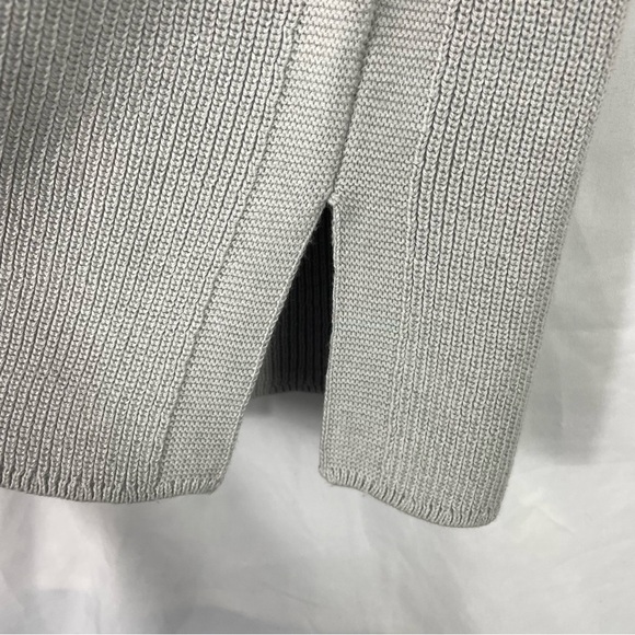 J.Jill WEAREVER Collection Tunic Sweater Gray Ribbed - Picture 3 of 11